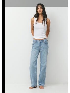 Denim Forum Farrah low rise jeans